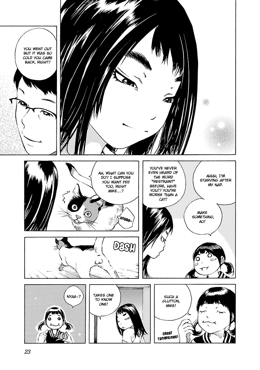 Ao no Shima to Neko Ippiki Chapter 15 page 23 - Chapter 15: First Snow