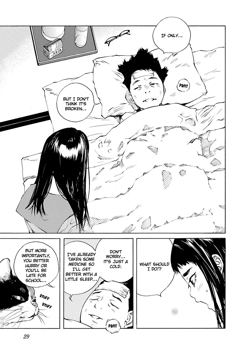 Ao no Shima to Neko Ippiki Chapter 16 page 5 - Chapter 16: sickbed