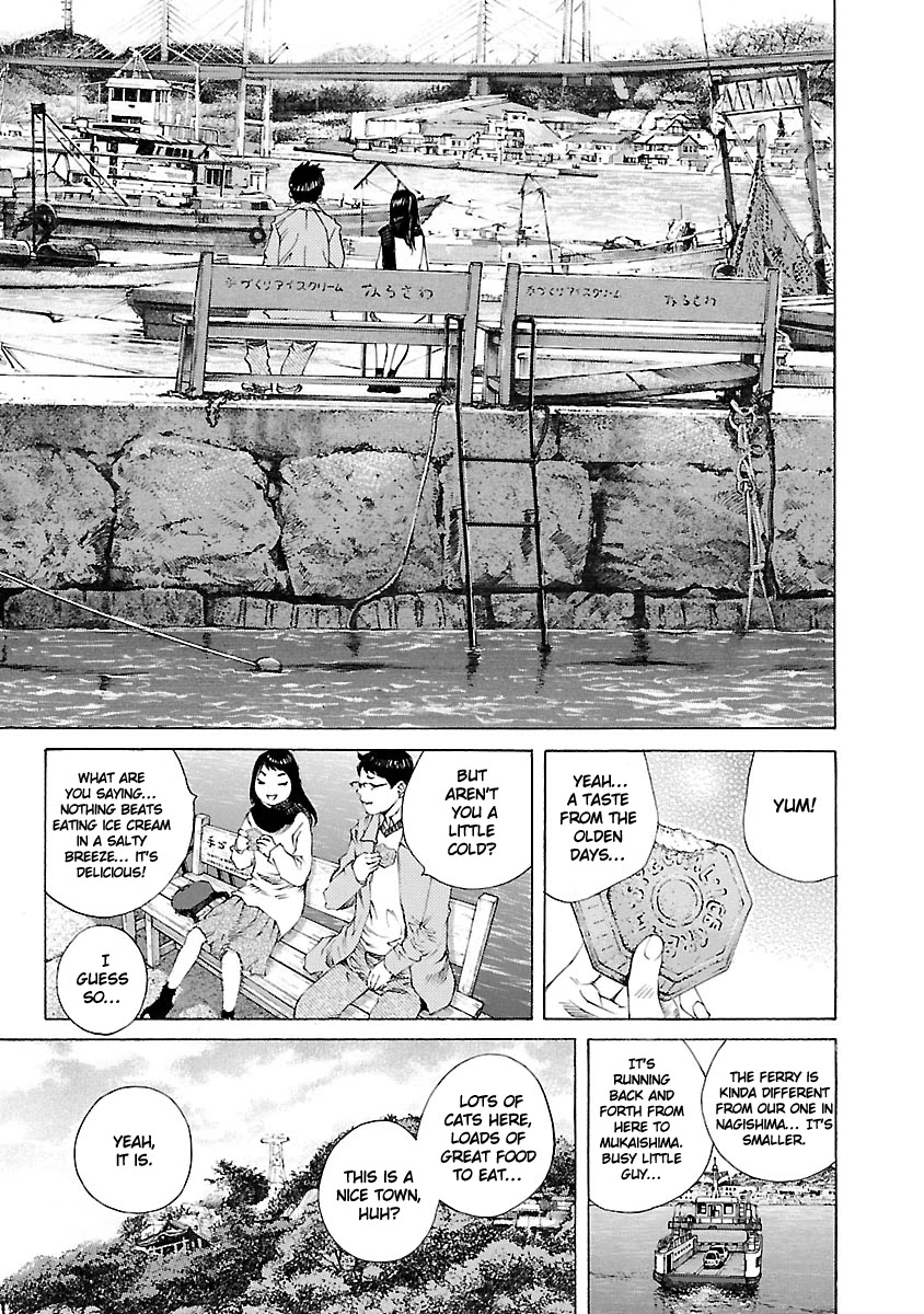 Ao no Shima to Neko Ippiki Chapter 17 page 15 - Chapter 17: Onomichi