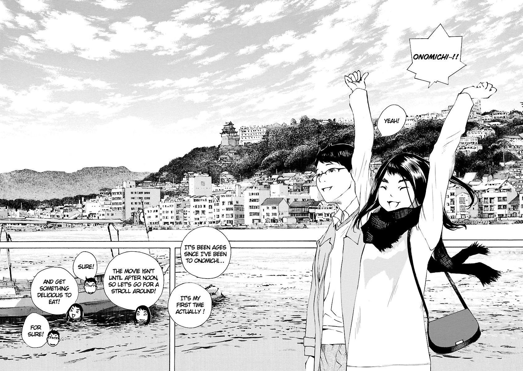 Ao no Shima to Neko Ippiki Chapter 17 page 2 - Chapter 17: Onomichi