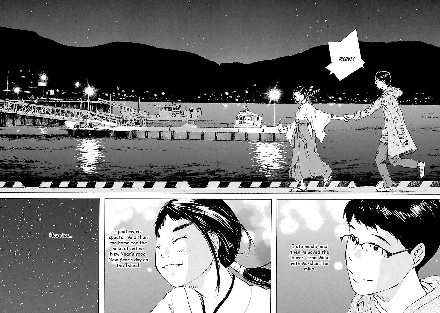 Ao no Shima to Neko Ippiki Chapter 18 page 21 - Chapter 18: New Year
