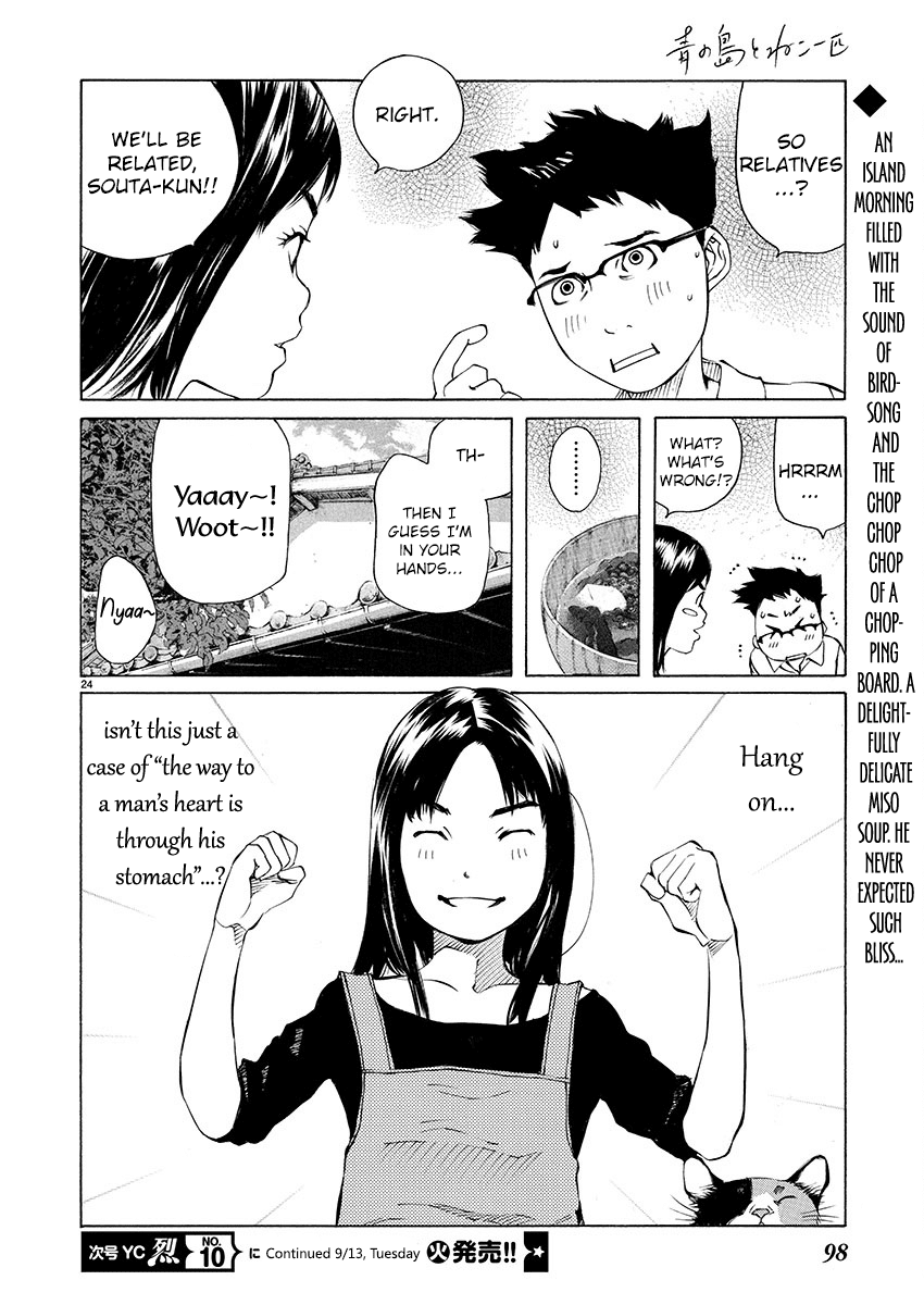 Ao no Shima to Neko Ippiki Chapter 2 page 21 - Chapter 2: Living Together