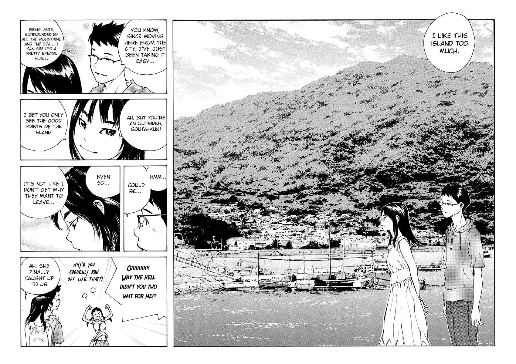 Ao no Shima to Neko Ippiki Chapter 3 page 16 - Chapter 3: The Local Shinto Deity