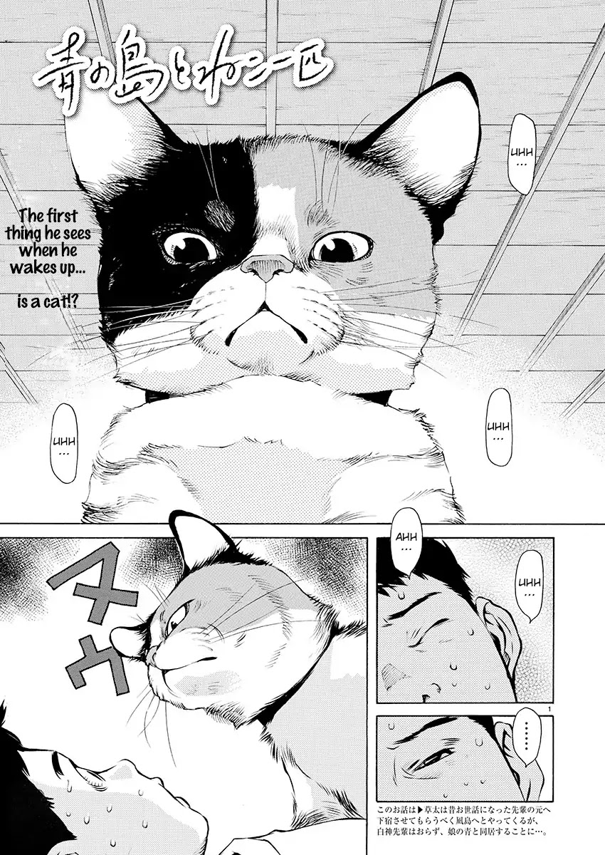 Ao no Shima to Neko Ippiki Chapter 4 page 1 - Chapter 4: The Summer Triangle