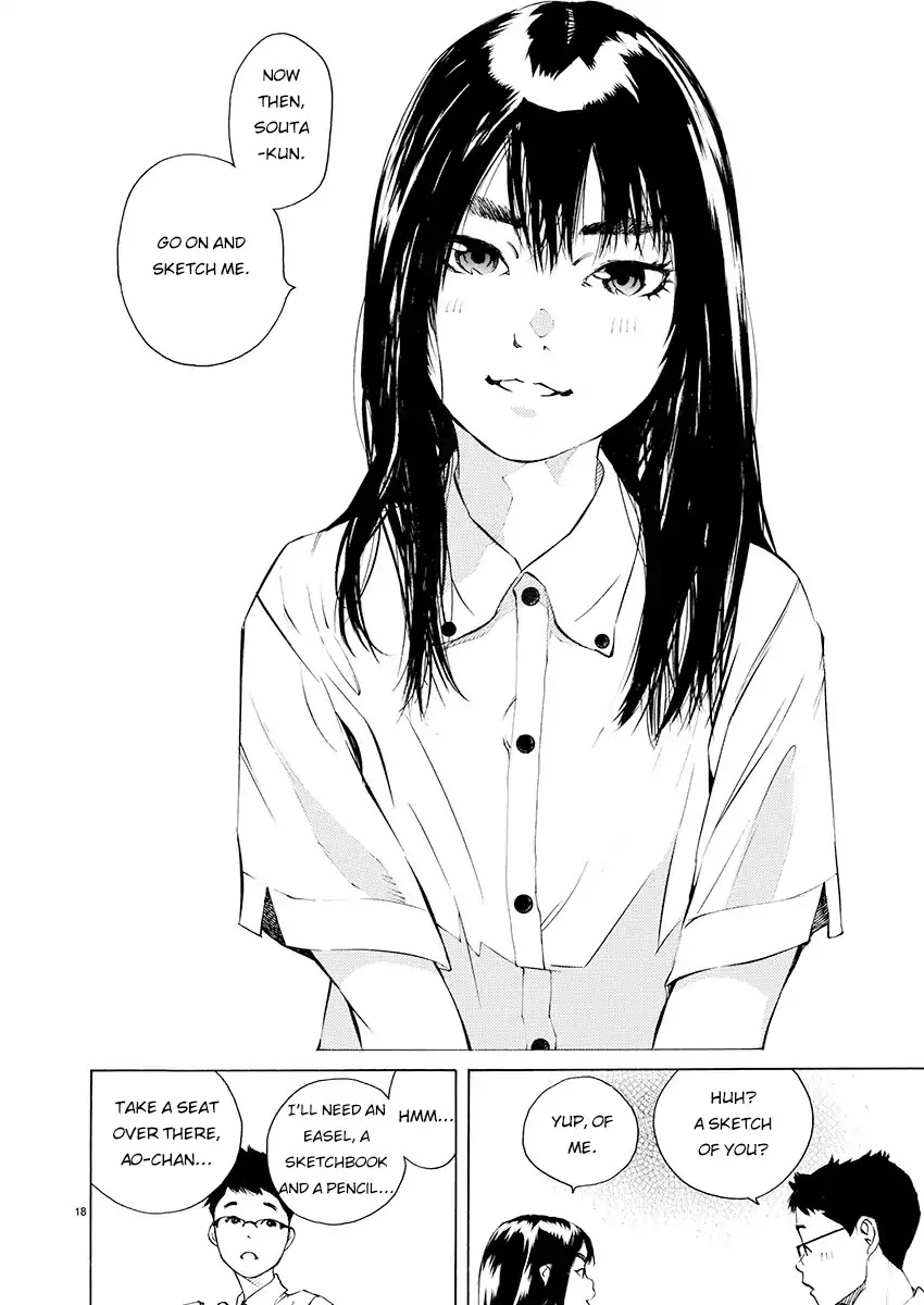 Ao no Shima to Neko Ippiki Chapter 5 page 17 - Chapter 5: The School Building
