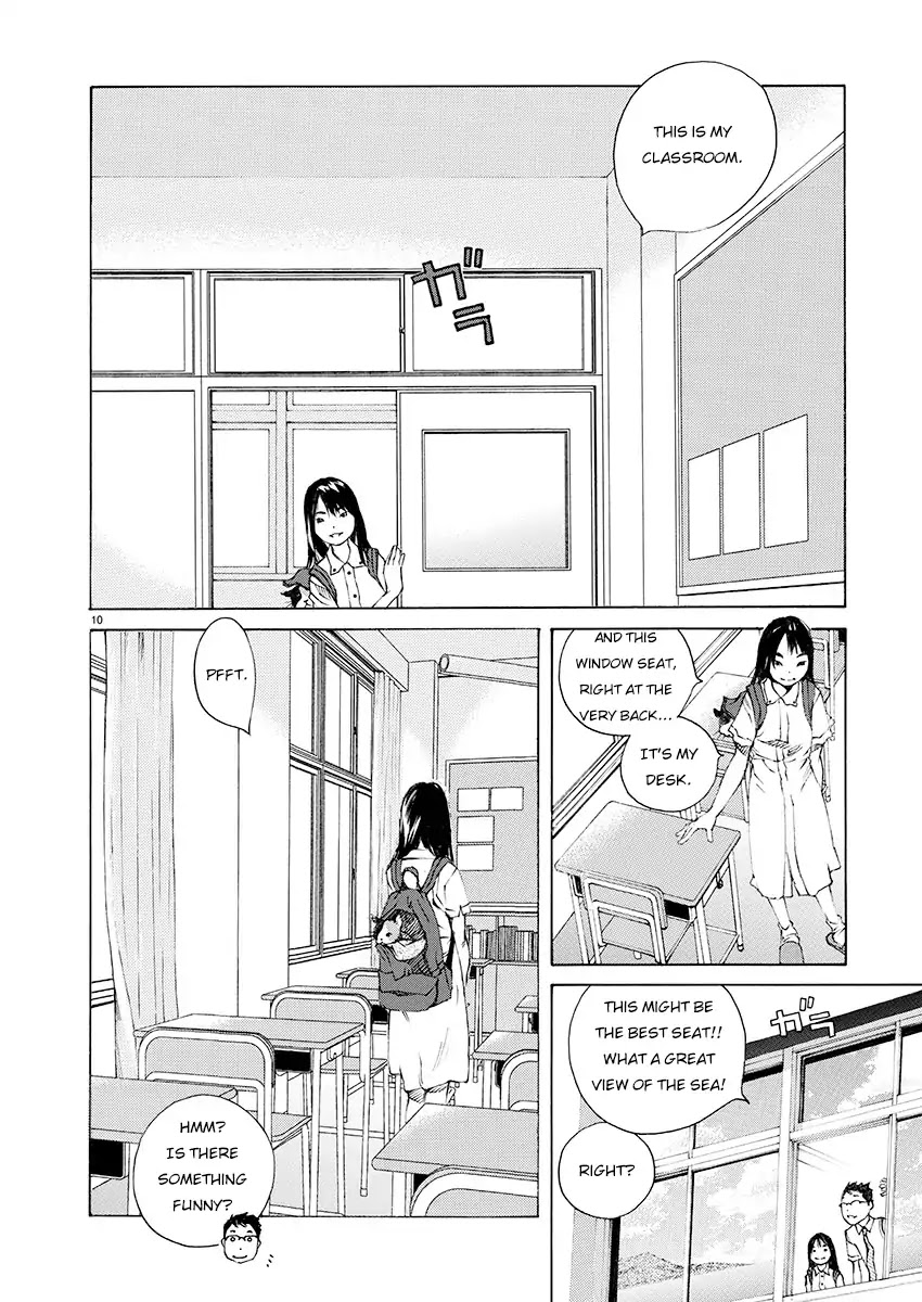 Ao no Shima to Neko Ippiki Chapter 5 page 9 - Chapter 5: The School Building