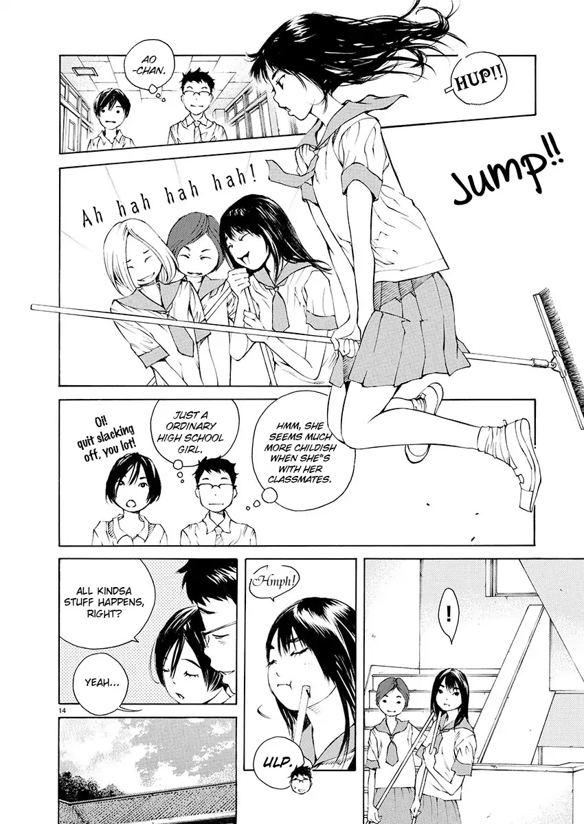 Ao no Shima to Neko Ippiki Chapter 6 page 13 - Chapter 6: New Term