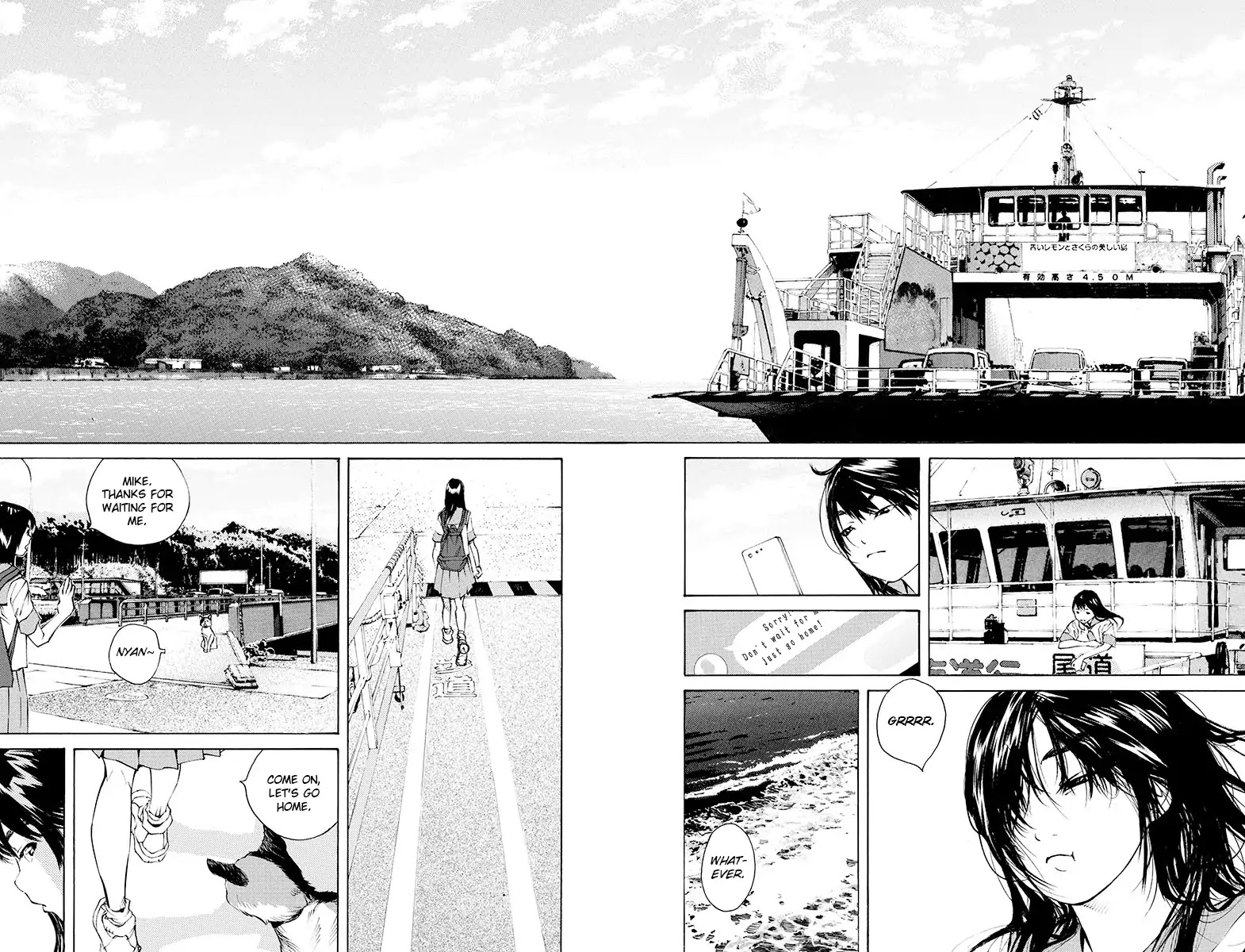 Ao no Shima to Neko Ippiki Chapter 6 page 15 - Chapter 6: New Term