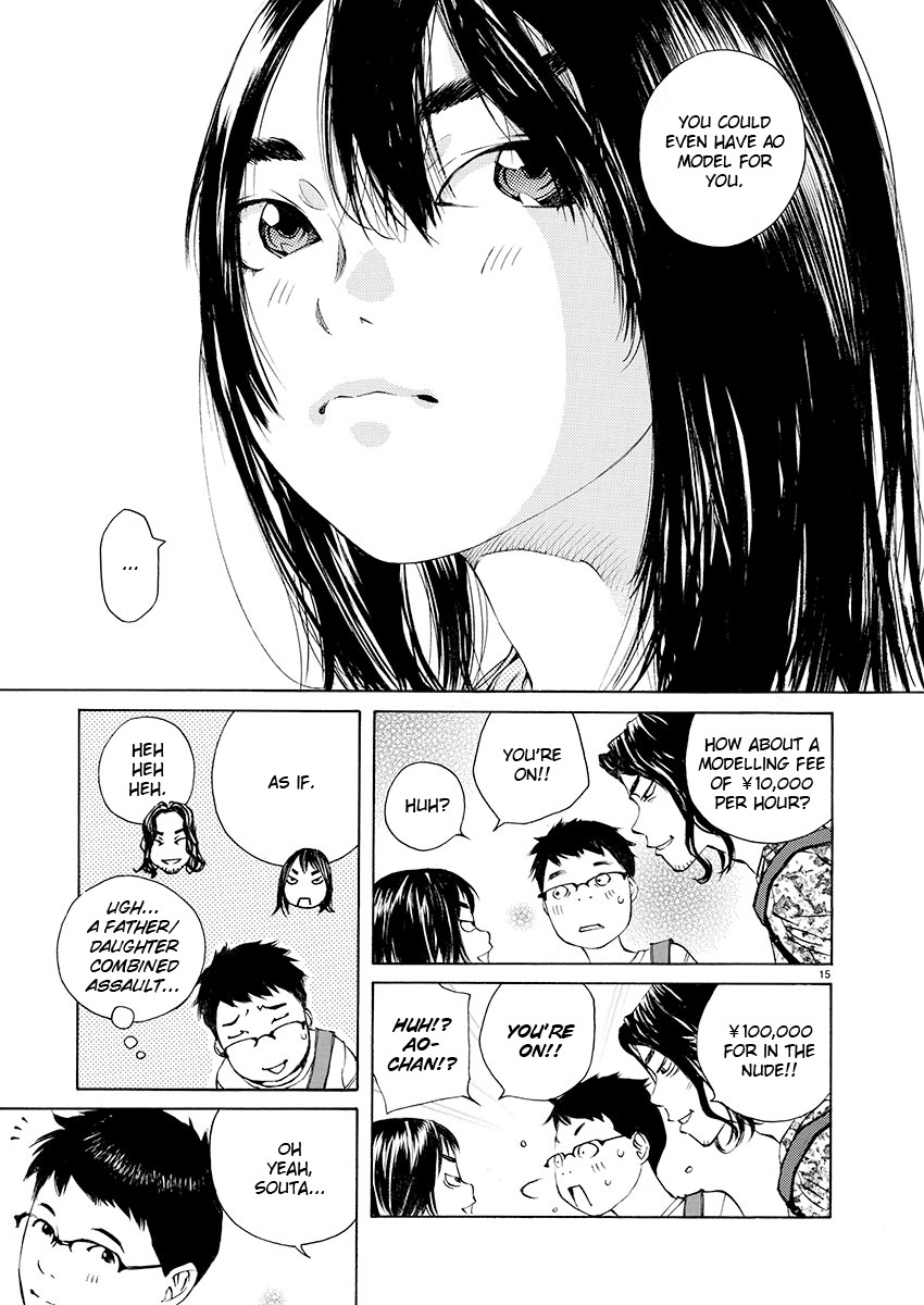 Ao no Shima to Neko Ippiki Chapter 7 page 13 - Chapter 7: Drawing