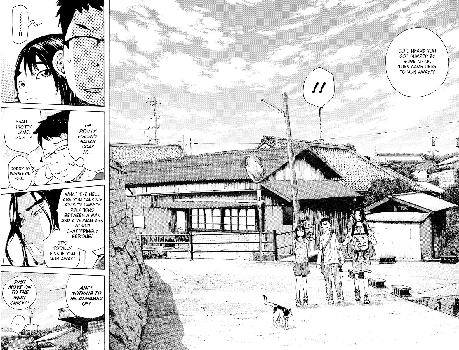 Ao no Shima to Neko Ippiki Chapter 7 page 14 - Chapter 7: Drawing