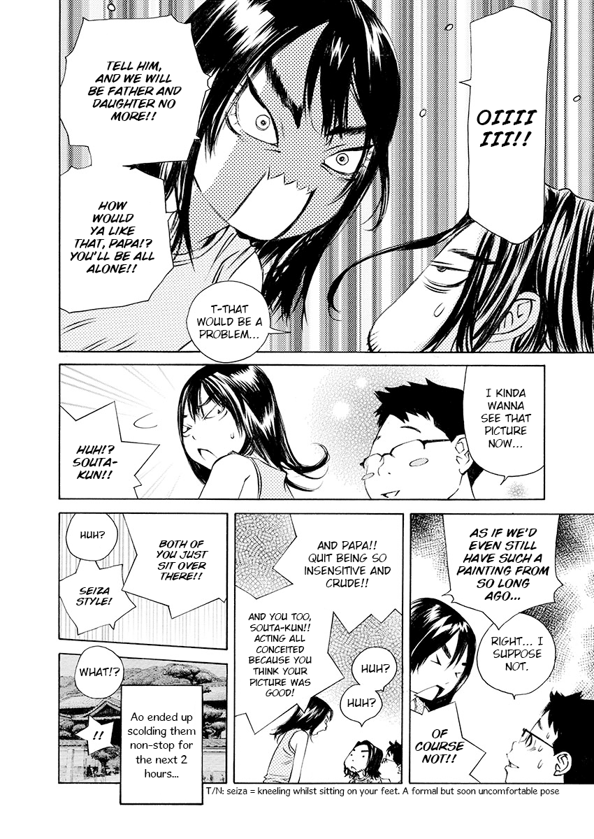 Ao no Shima to Neko Ippiki Chapter 7 page 18 - Chapter 7: Drawing