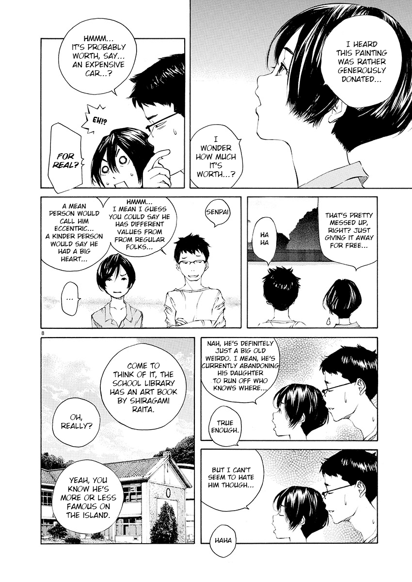 Ao no Shima to Neko Ippiki Chapter 7 page 6 - Chapter 7: Drawing