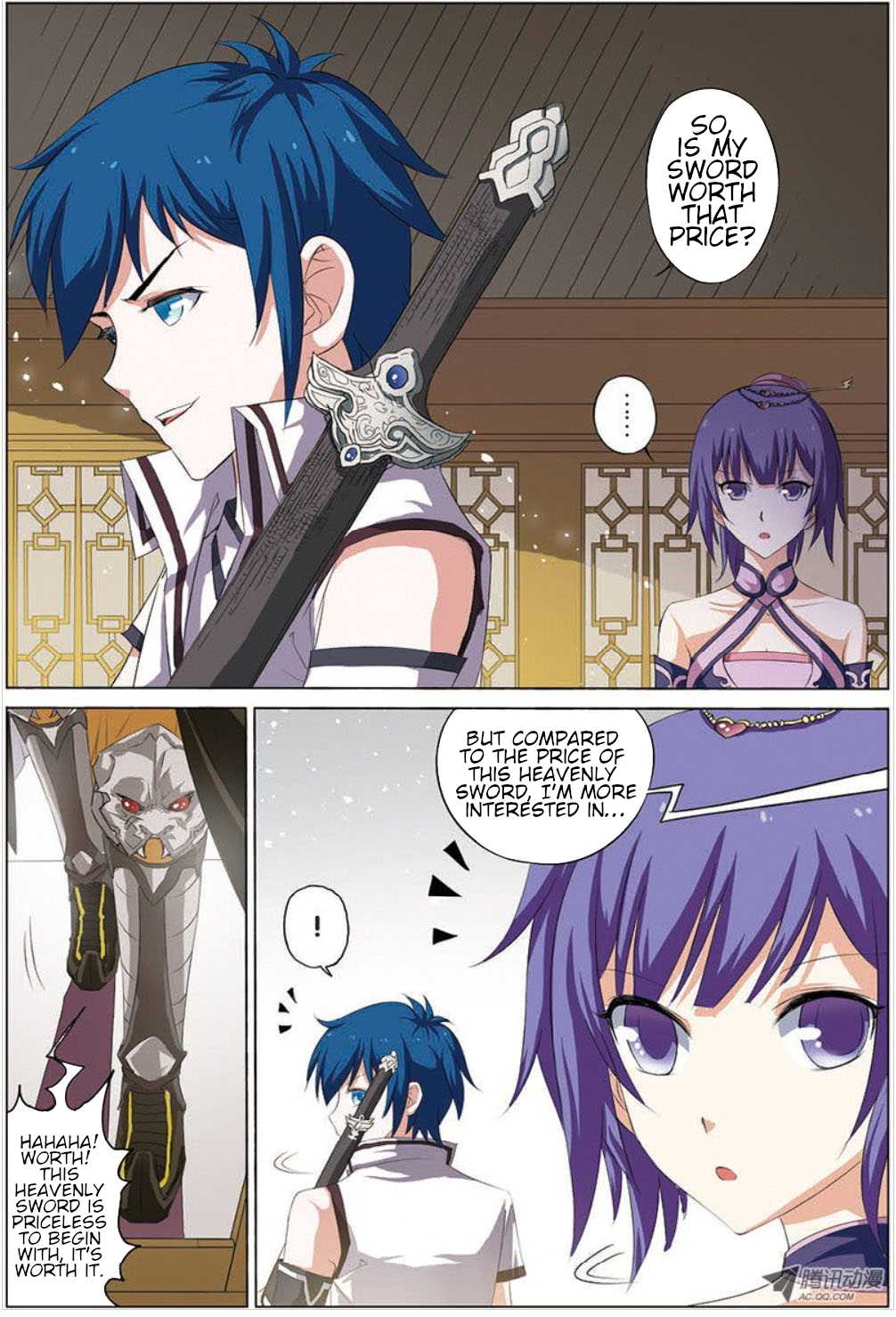 Ao Shi Jiu Chong Tian Chapter 13.3 page 8 - Chapter 13.3