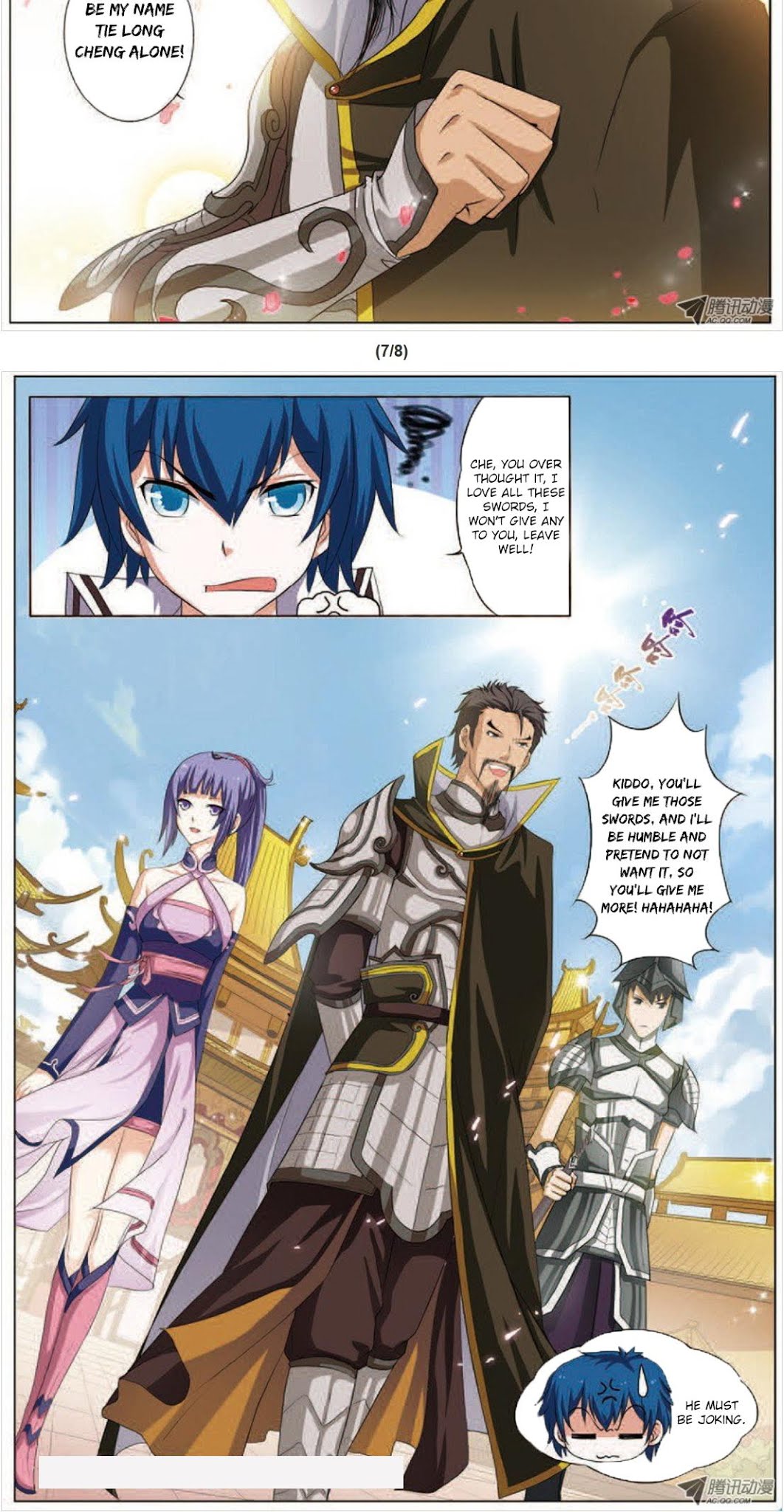 Ao Shi Jiu Chong Tian Chapter 14.3 page 6 - Chapter 14.3
