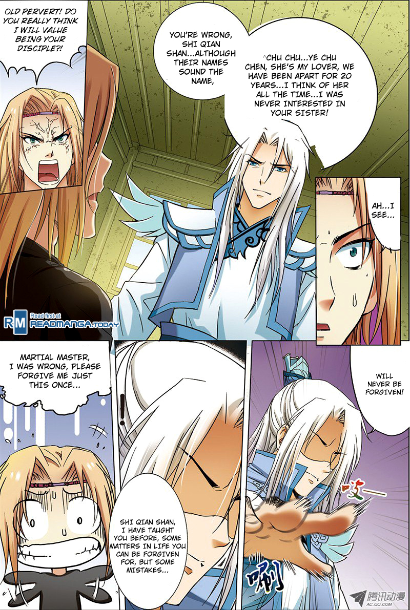 Ao Shi Jiu Chong Tian Chapter 6.1 page 8 - Chapter 6.1: Kicked Out of Martial Sect