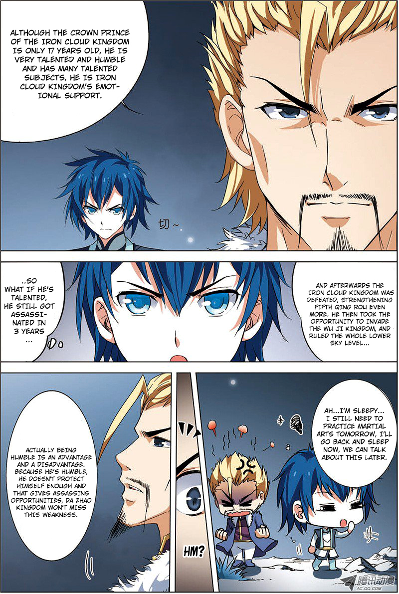 Ao Shi Jiu Chong Tian Chapter 7.1 page 5 - Chapter 7.1: Nine Tribulations Sword Point
