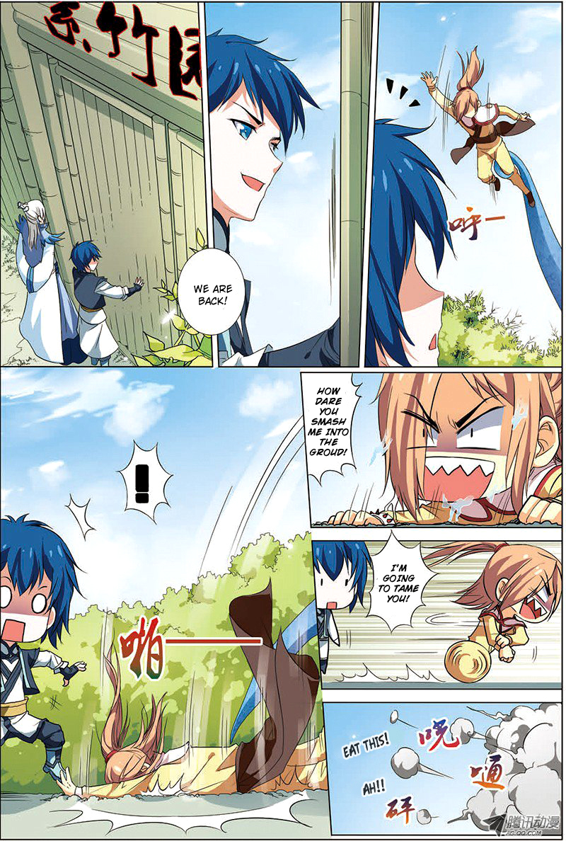 Ao Shi Jiu Chong Tian Chapter 8.1 page 8 - Chapter 8.1