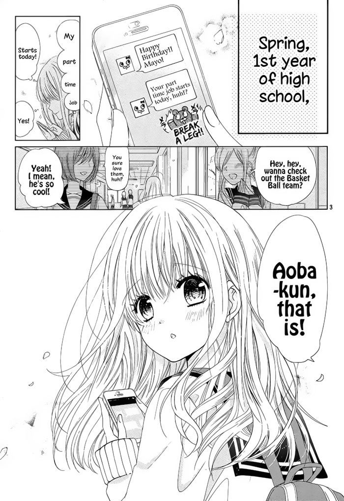 Aoba-kun ni Kikitai Koto Chapter 1 page 4 - Chapter 1 : Please Tell Me Everything