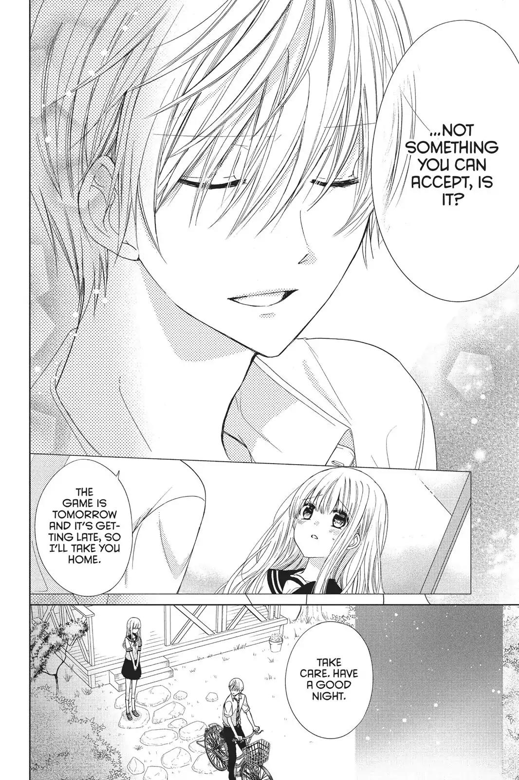 Aoba-kun ni Kikitai Koto Chapter 13 page 14 - Chapter 13: Because I'm Scared