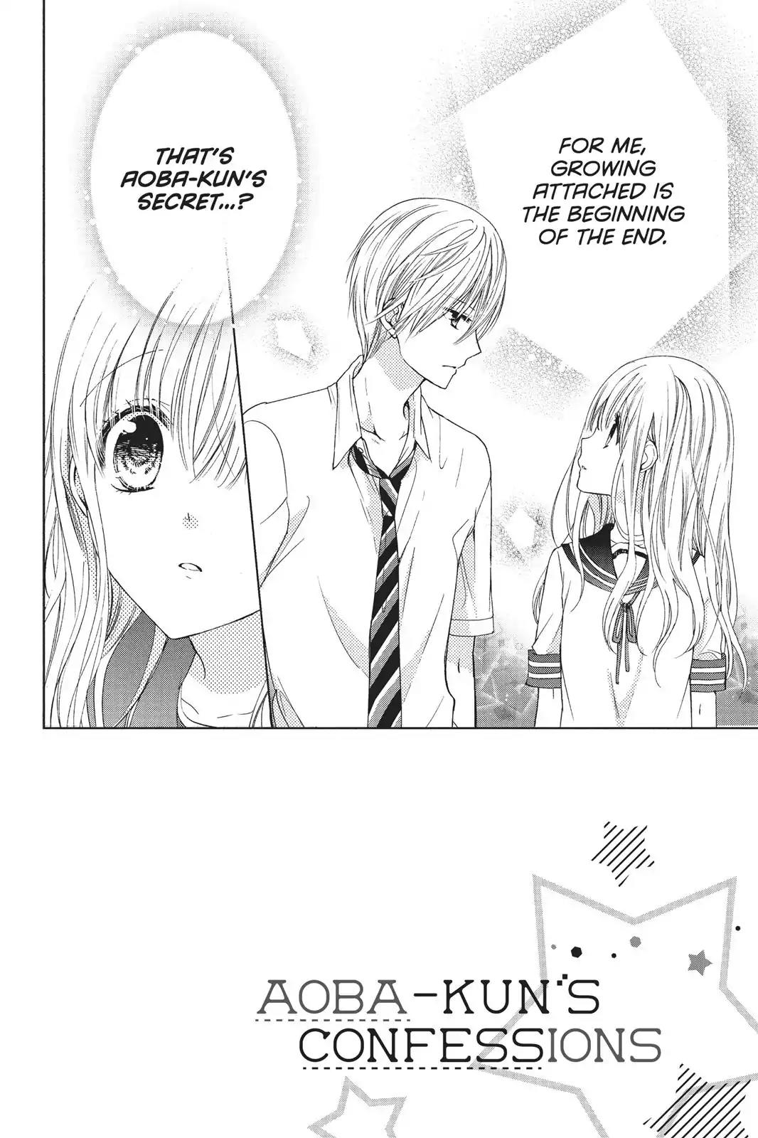Aoba-kun ni Kikitai Koto Chapter 13 page 6 - Chapter 13: Because I'm Scared