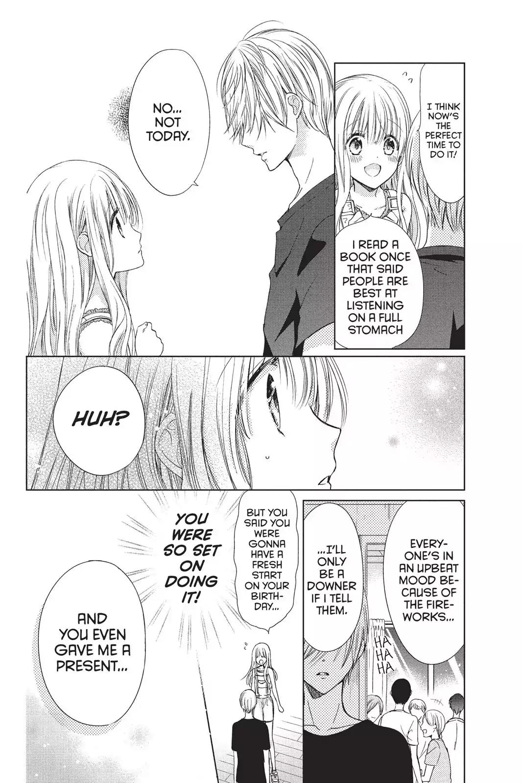 Aoba-kun ni Kikitai Koto Chapter 17 page 14 - Chapter 17: I've Taken All Your Courage