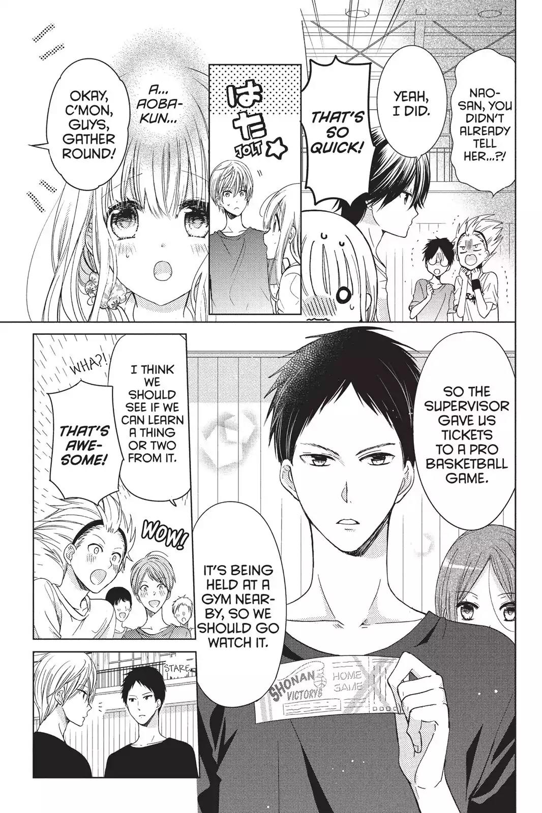 Aoba-kun ni Kikitai Koto Chapter 18 page 5 - Chapter 18: I Liked You, too...