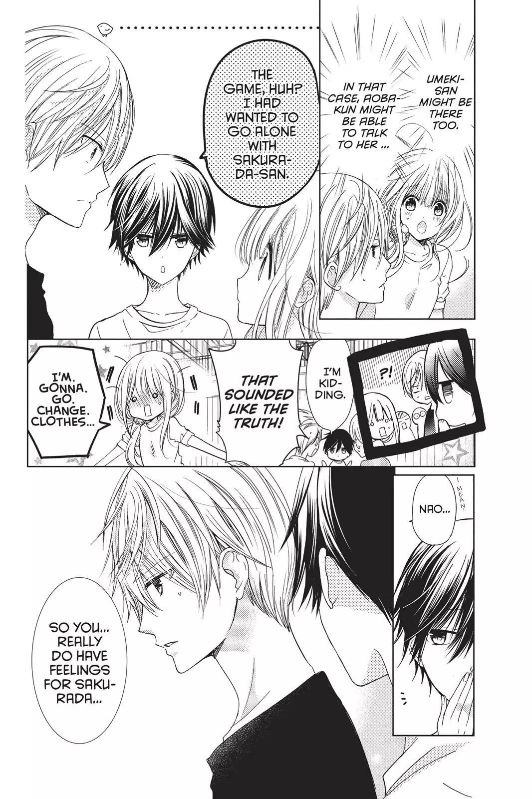 Aoba-kun ni Kikitai Koto Chapter 18 page 8 - Chapter 18: I Liked You, too...