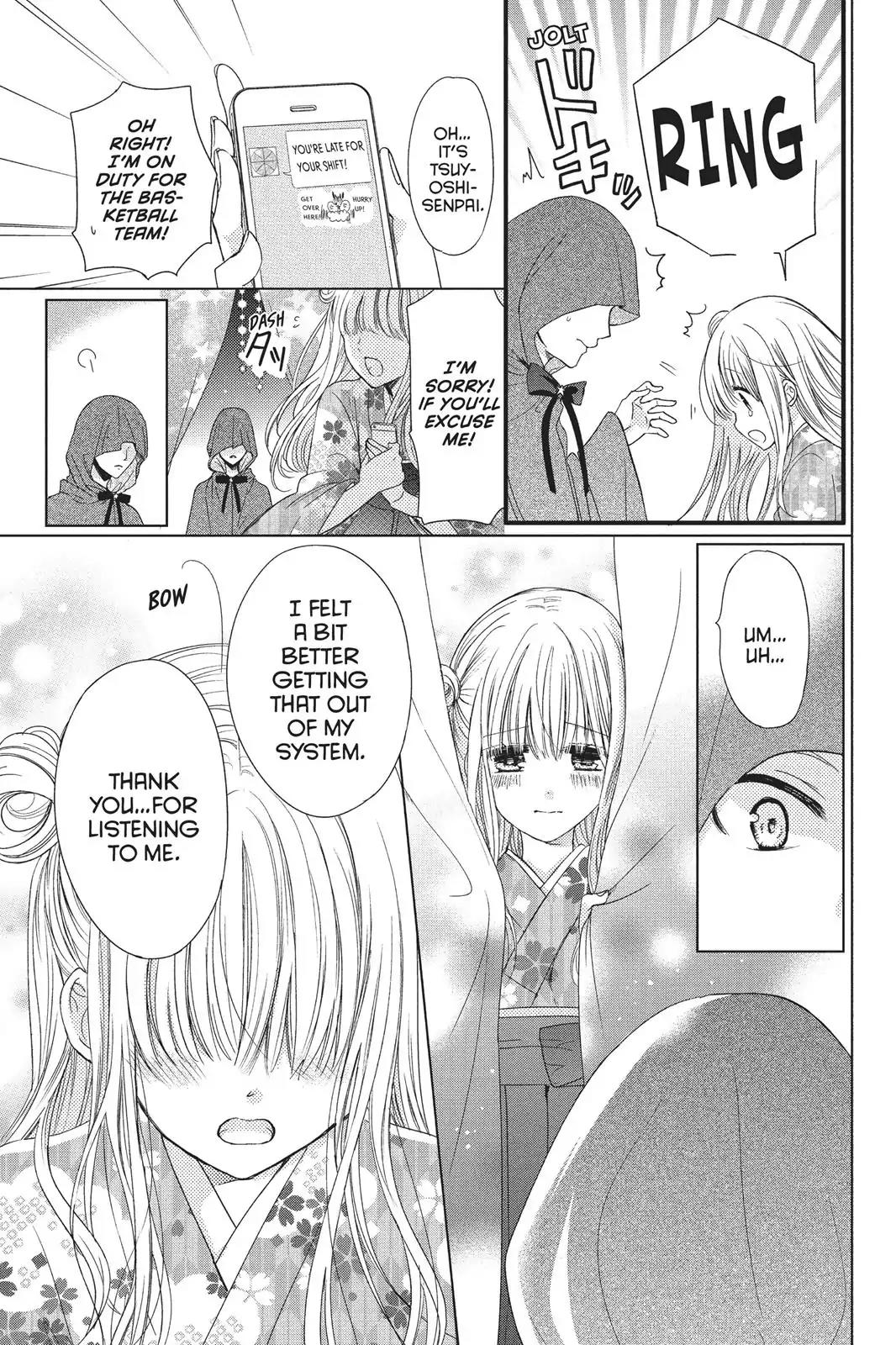Aoba-kun ni Kikitai Koto Chapter 20 page 13 - Chapter 20: I Won't Let Go