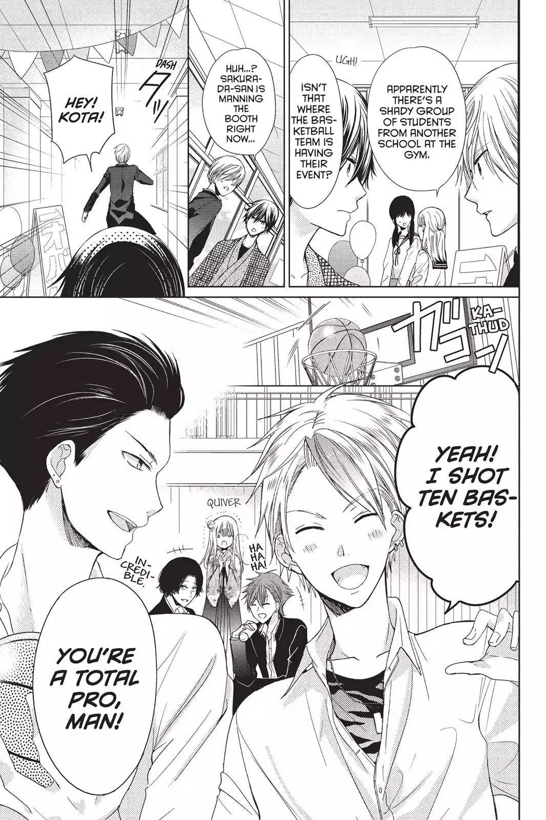 Aoba-kun ni Kikitai Koto Chapter 20 page 21 - Chapter 20: I Won't Let Go