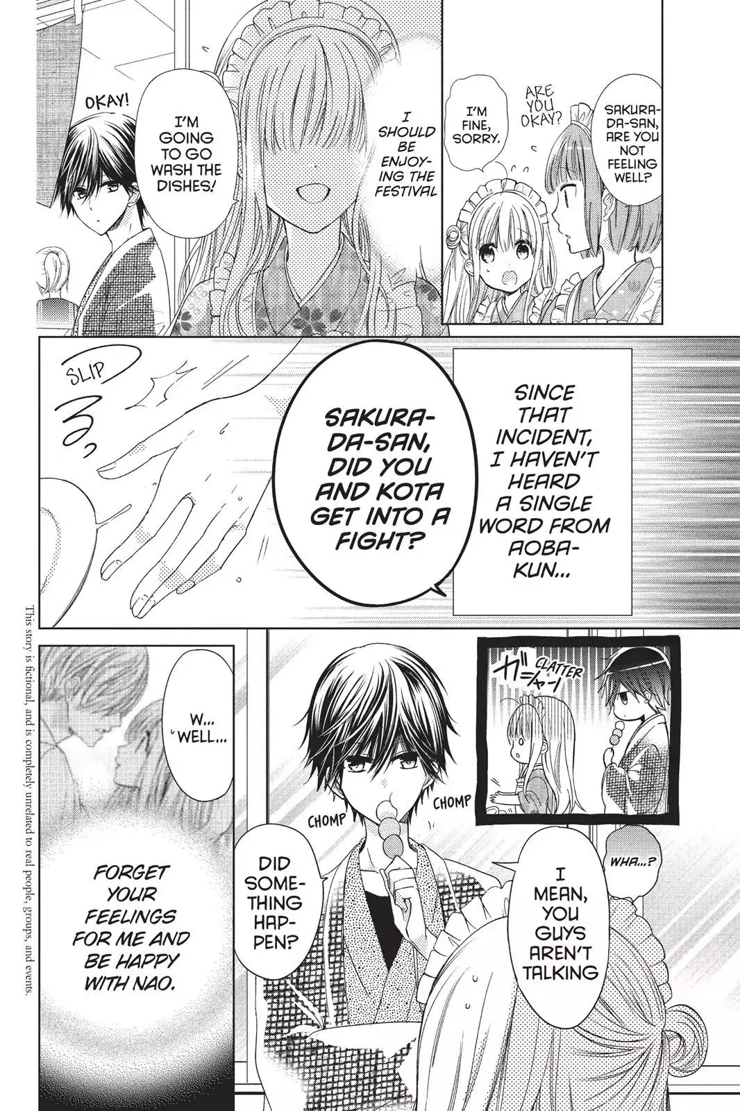 Aoba-kun ni Kikitai Koto Chapter 20 page 4 - Chapter 20: I Won't Let Go