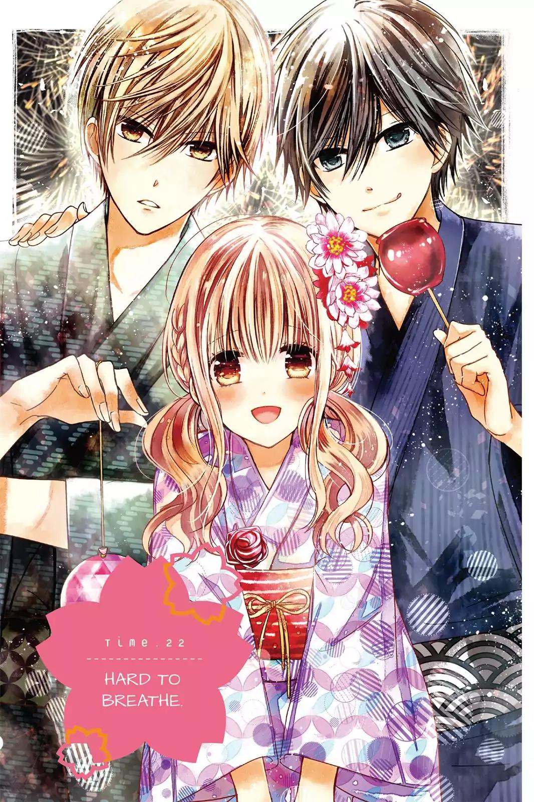 Aoba-kun ni Kikitai Koto Chapter 22 page 1 - Chapter 22: Hard to Breath