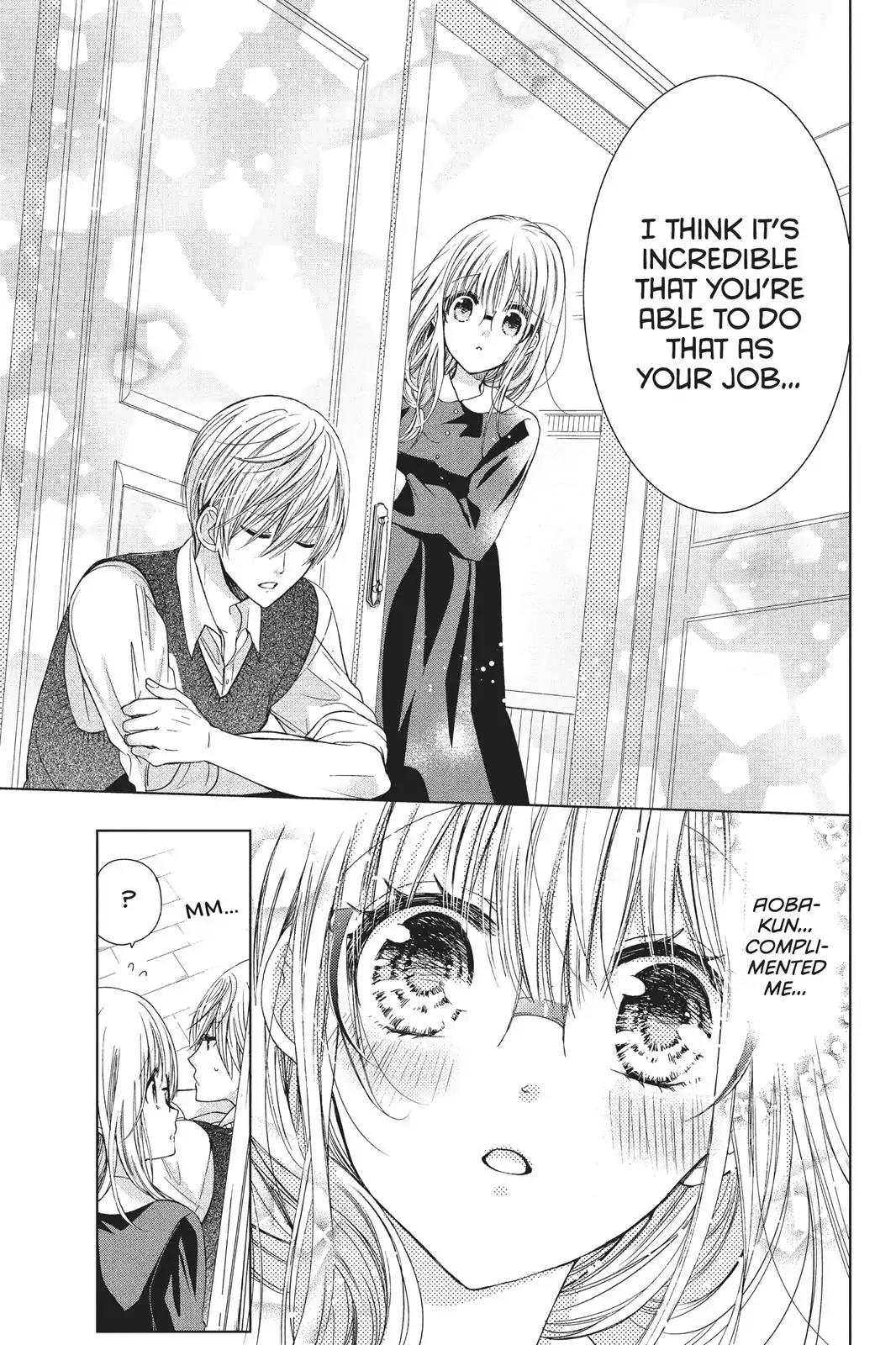 Aoba-kun ni Kikitai Koto Chapter 22 page 27 - Chapter 22: Hard to Breath