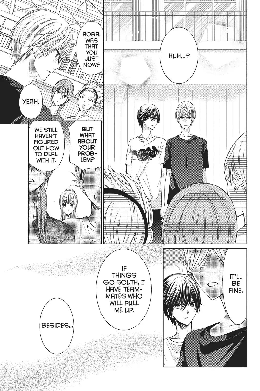 Aoba-kun ni Kikitai Koto Chapter 22 page 9 - Chapter 22: Hard to Breath