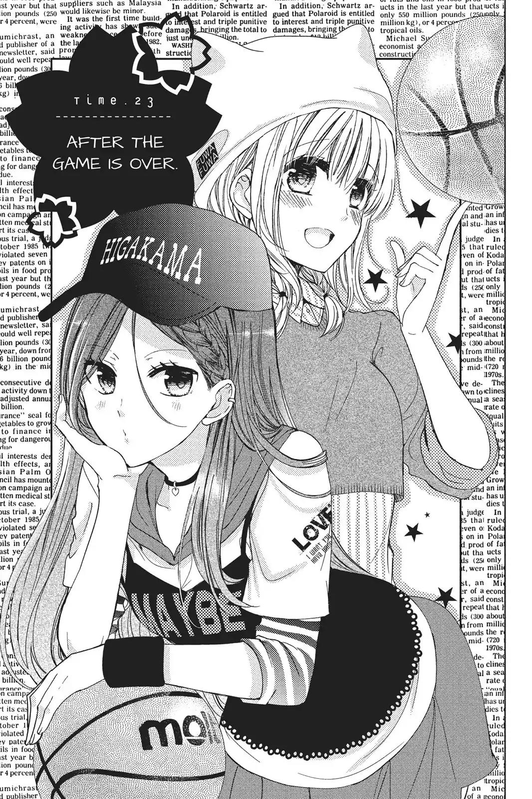 Aoba-kun ni Kikitai Koto Chapter 23 page 1 - Chapter 23: After The Game is Over