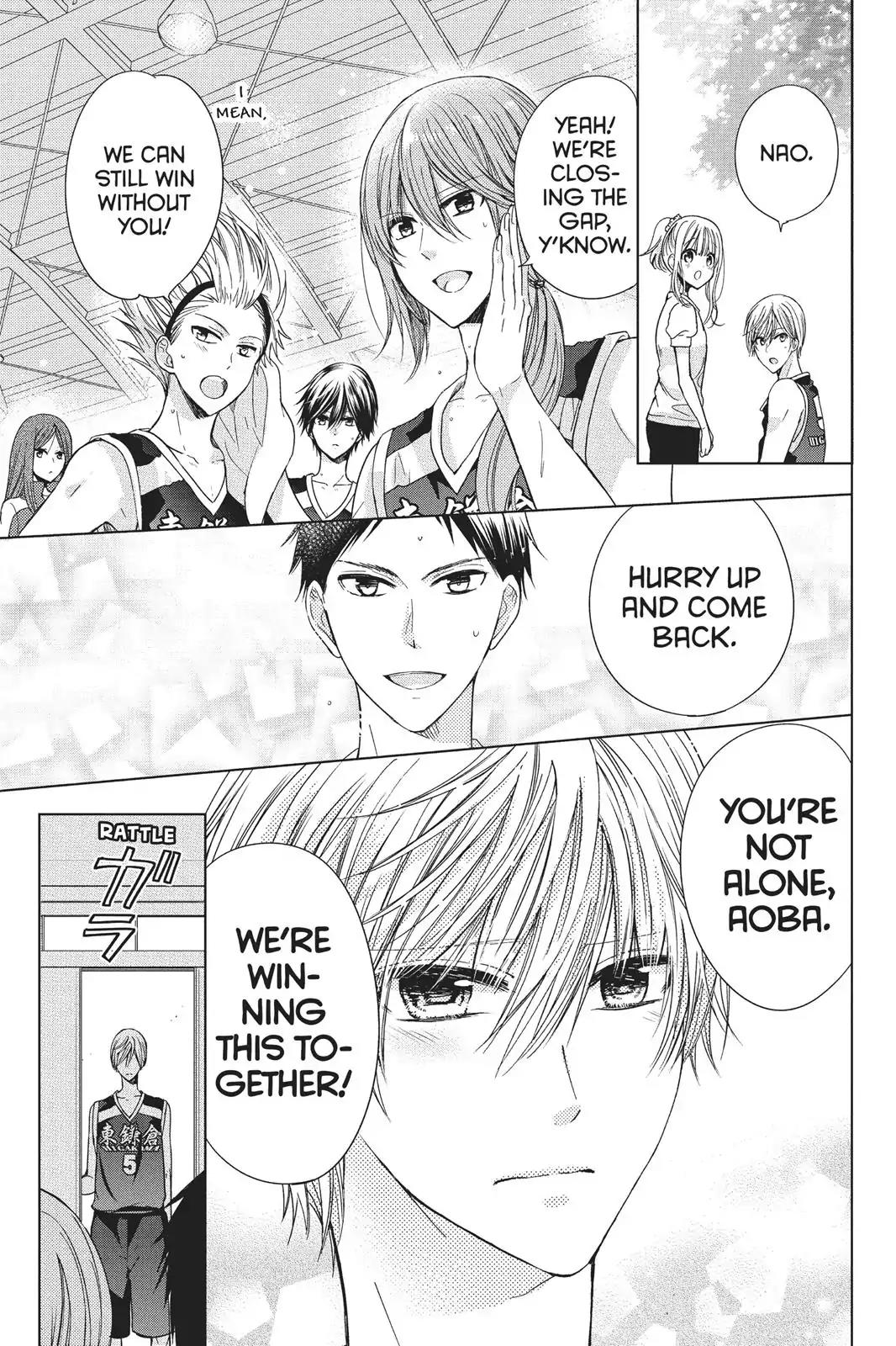 Aoba-kun ni Kikitai Koto Chapter 24 page 17 - Chapter 24: Not Gonna Let Anyone Distract Me