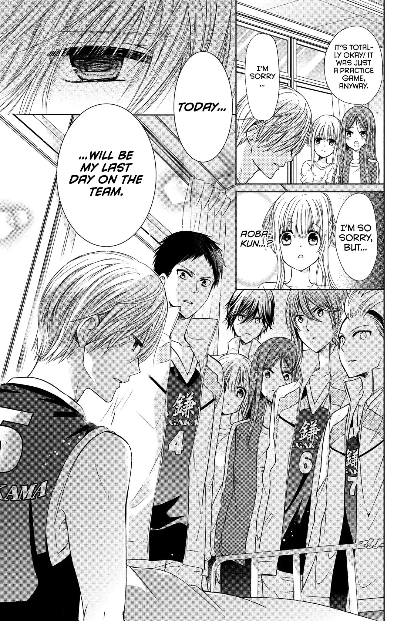 Aoba-kun ni Kikitai Koto Chapter 25 page 19 - Chapter 25: Vol.7 Time.25: Gone