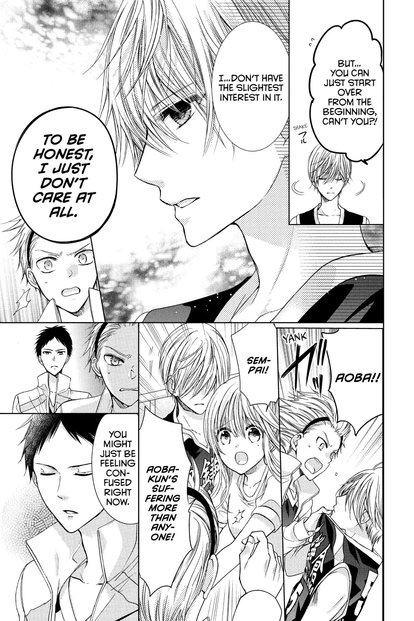 Aoba-kun ni Kikitai Koto Chapter 25 page 21 - Chapter 25: Vol.7 Time.25: Gone