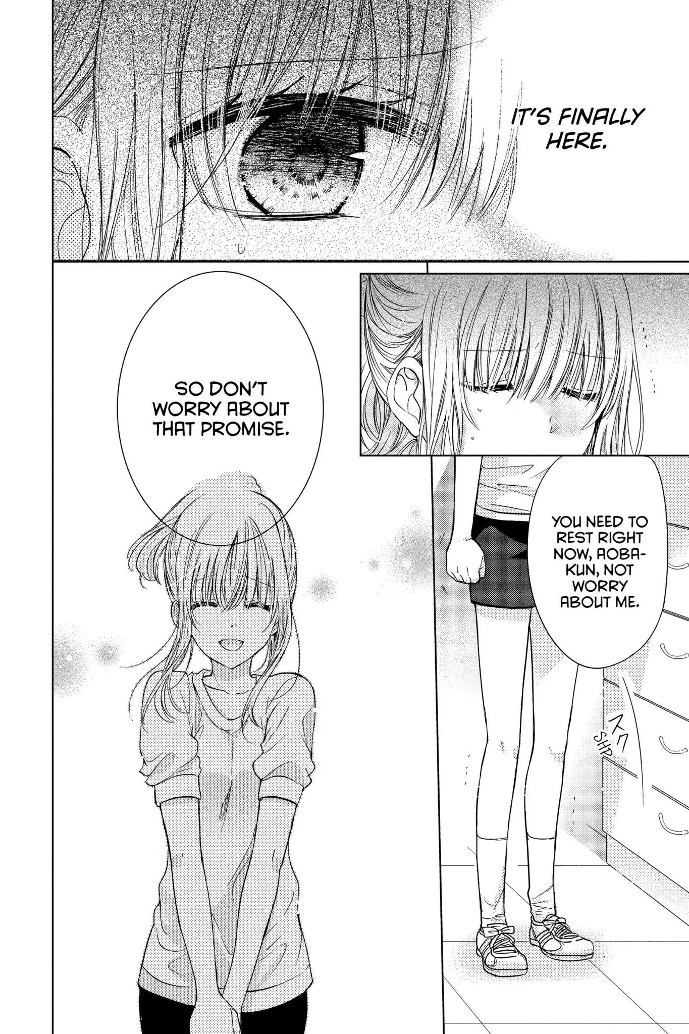 Aoba-kun ni Kikitai Koto Chapter 25 page 28 - Chapter 25: Vol.7 Time.25: Gone