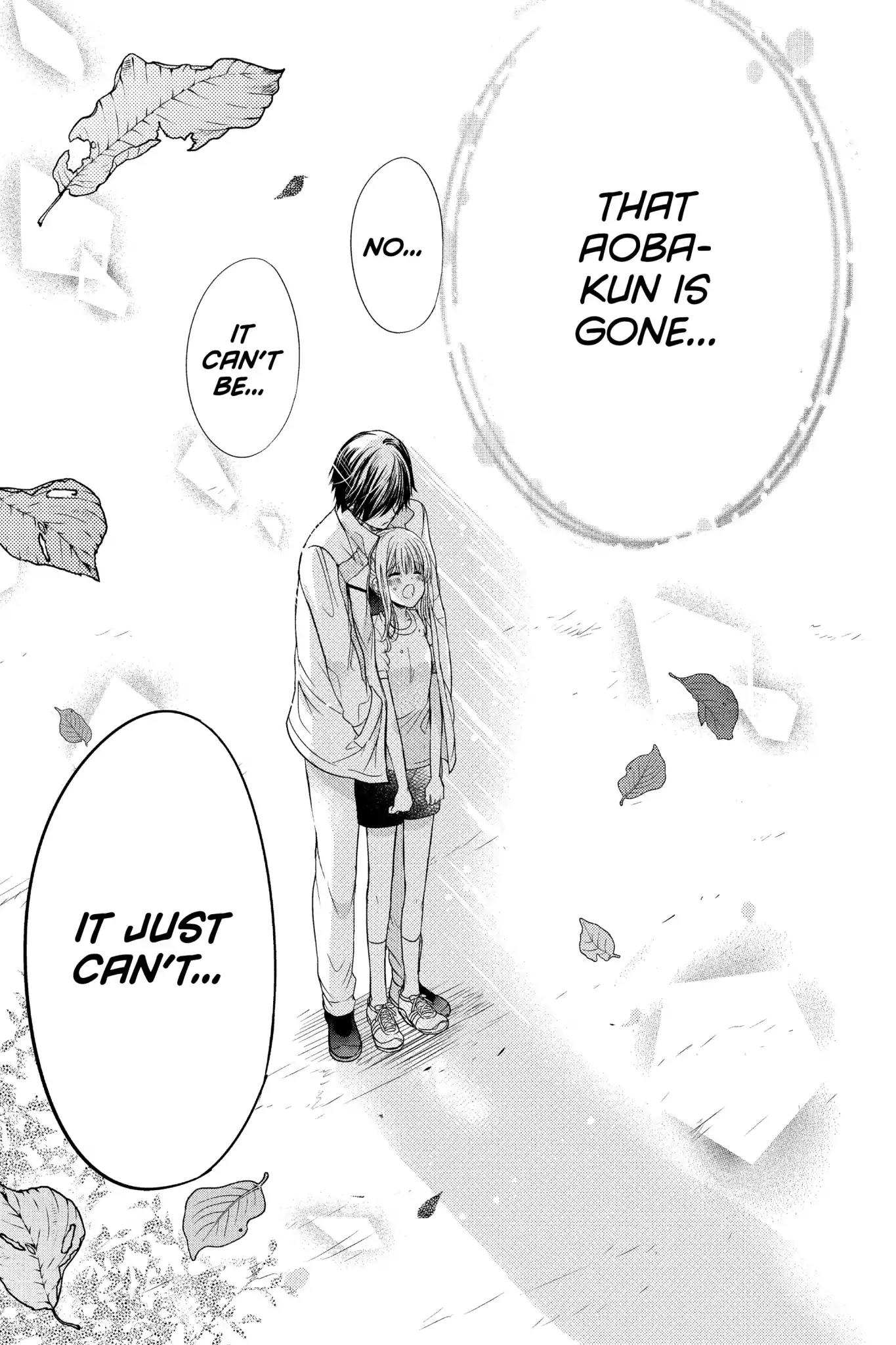Aoba-kun ni Kikitai Koto Chapter 25 page 35 - Chapter 25: Vol.7 Time.25: Gone