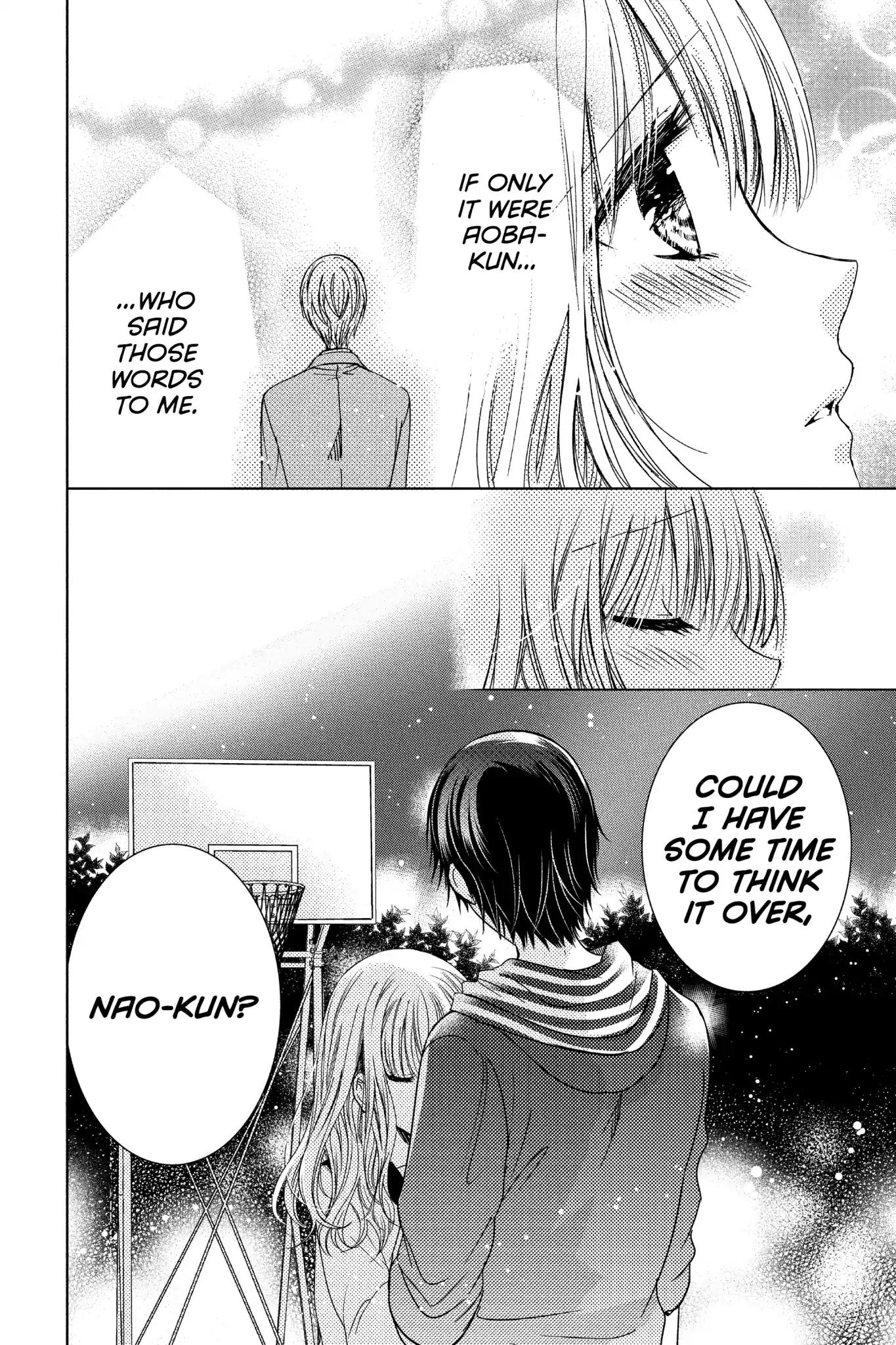 Aoba-kun ni Kikitai Koto Chapter 27 page 38 - Chapter 27: Vol.7 Time.27: Feelings