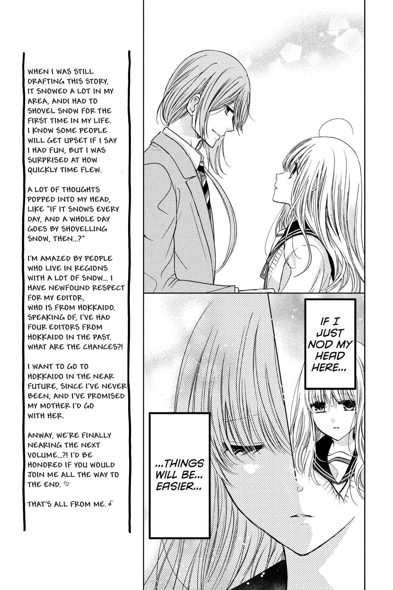 Aoba-kun ni Kikitai Koto Chapter 28 page 13 - Chapter 28: Vol.7 Time.28: Never Miss a Word