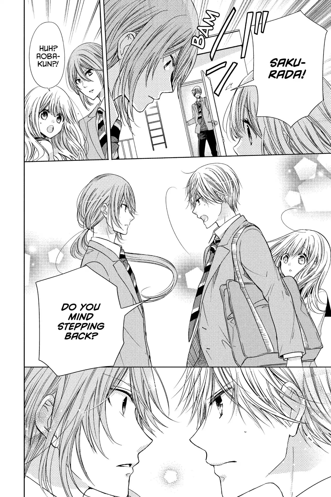 Aoba-kun ni Kikitai Koto Chapter 28 page 14 - Chapter 28: Vol.7 Time.28: Never Miss a Word