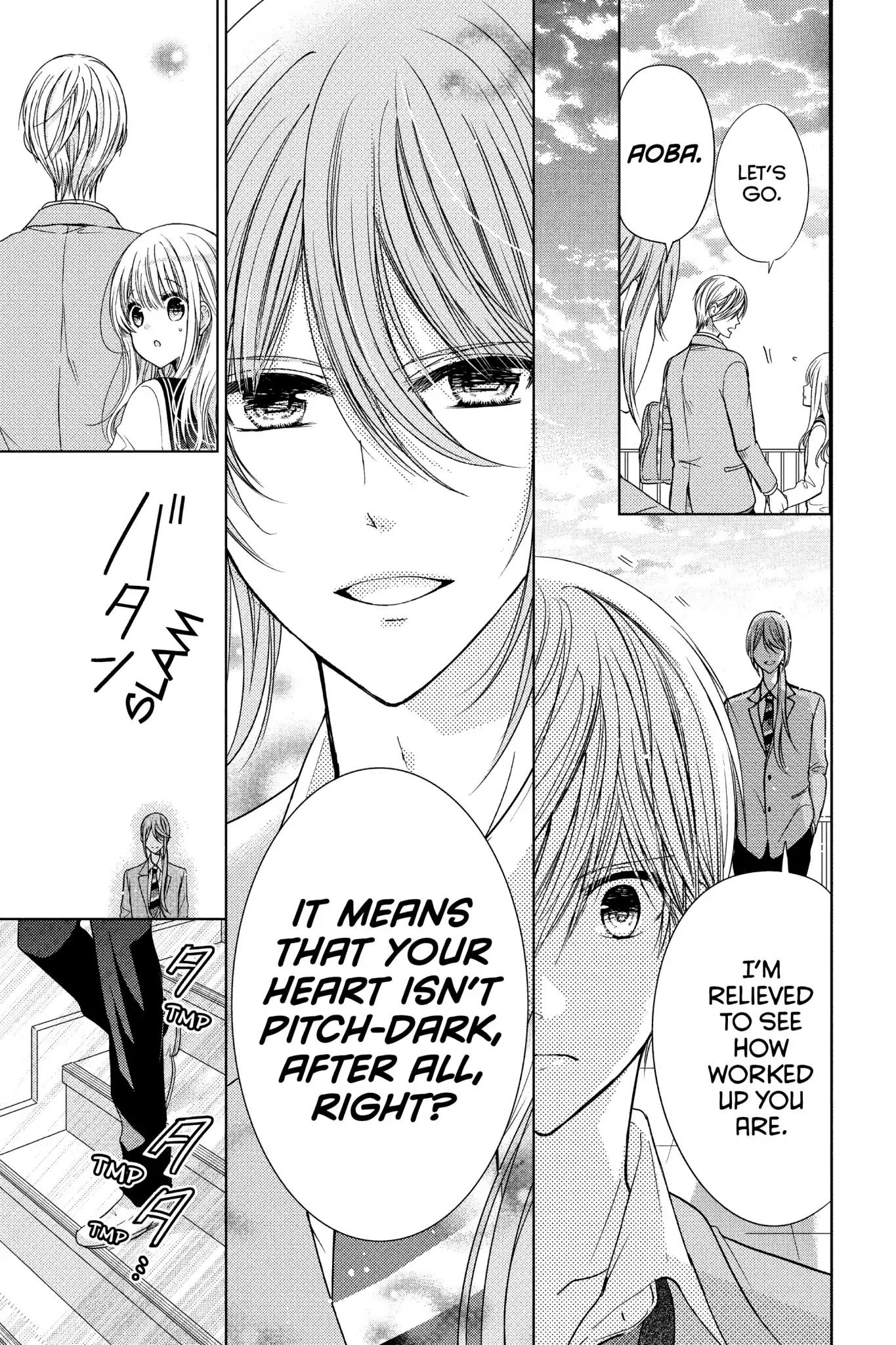 Aoba-kun ni Kikitai Koto Chapter 28 page 15 - Chapter 28: Vol.7 Time.28: Never Miss a Word