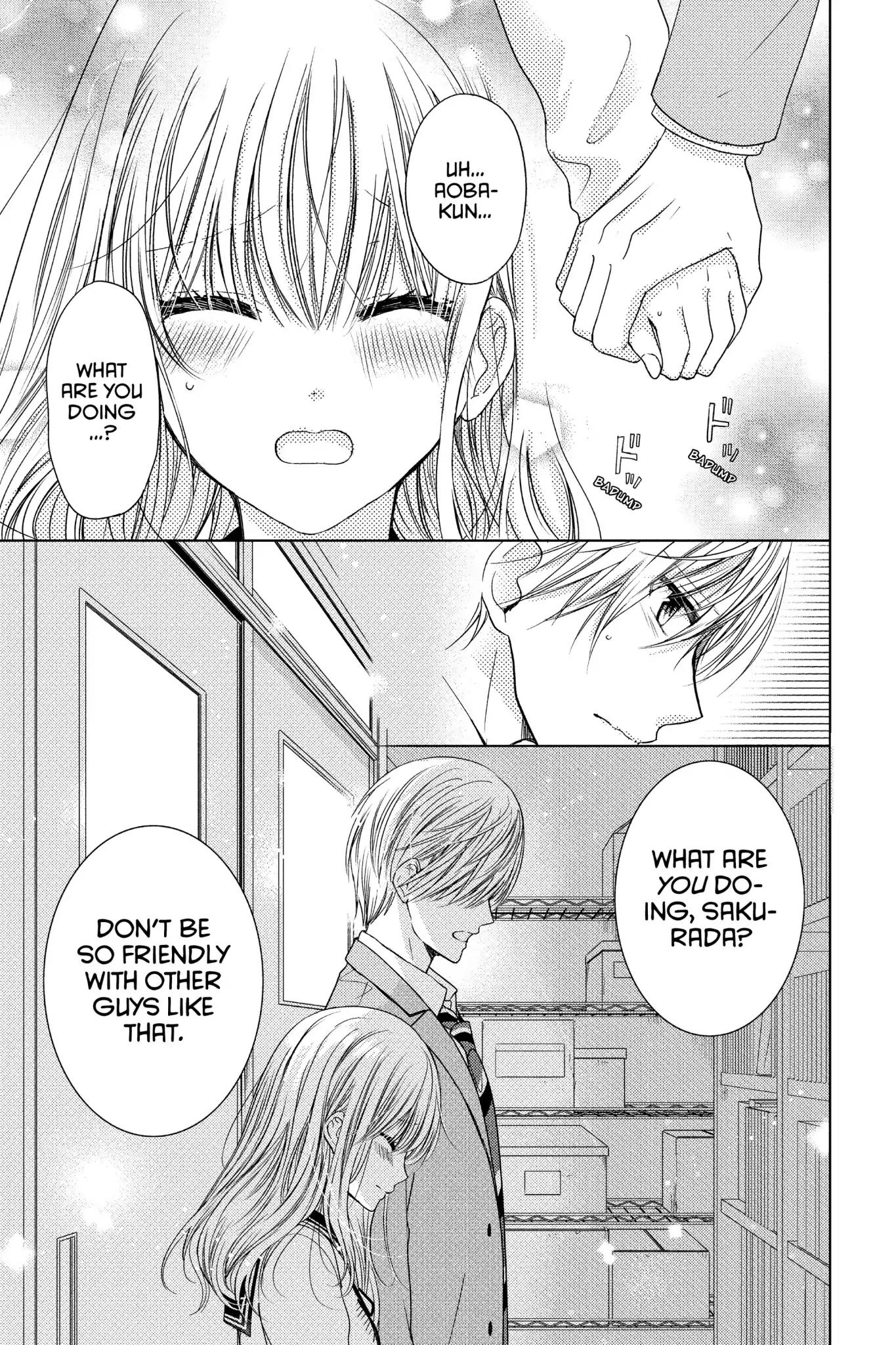 Aoba-kun ni Kikitai Koto Chapter 28 page 17 - Chapter 28: Vol.7 Time.28: Never Miss a Word