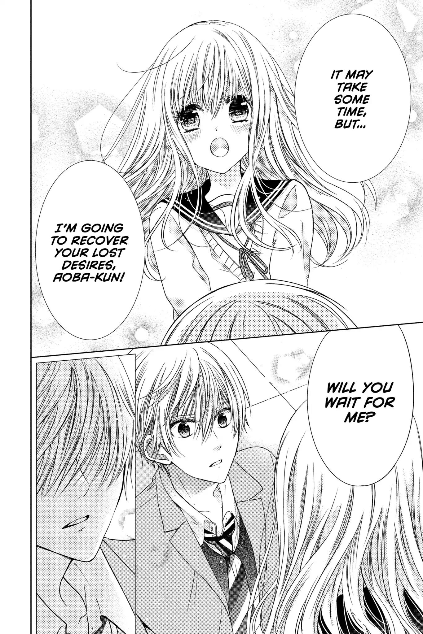 Aoba-kun ni Kikitai Koto Chapter 28 page 32 - Chapter 28: Vol.7 Time.28: Never Miss a Word