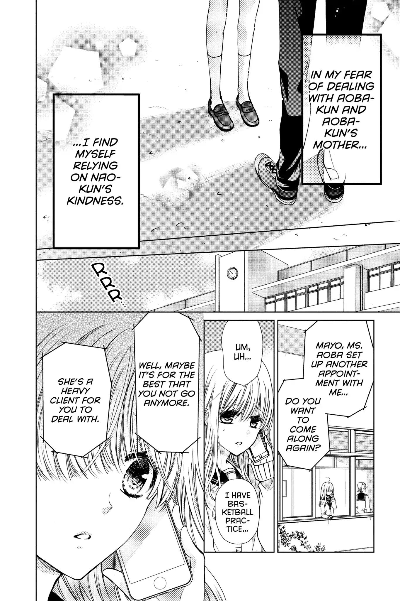 Aoba-kun ni Kikitai Koto Chapter 28 page 4 - Chapter 28: Vol.7 Time.28: Never Miss a Word