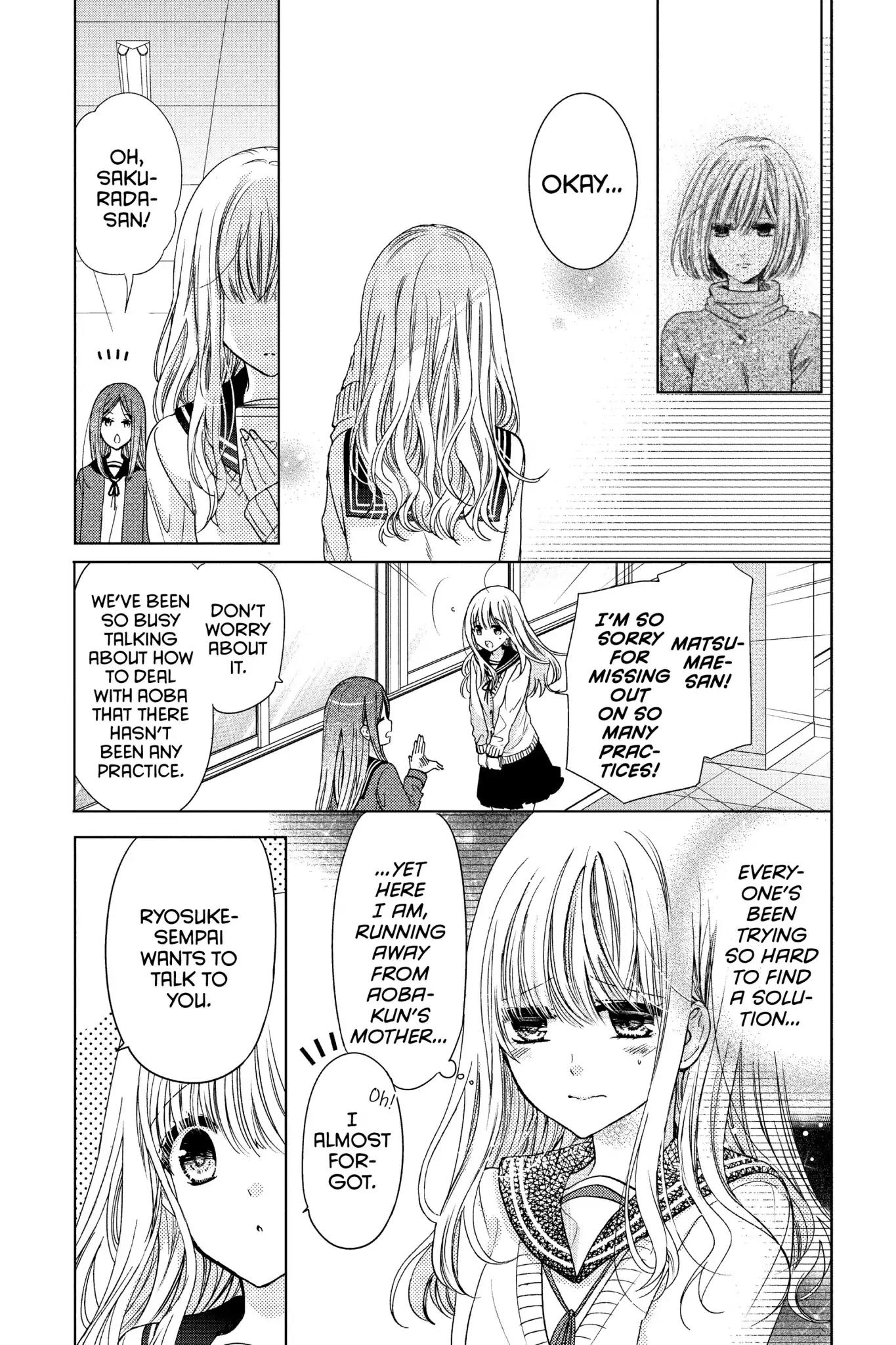 Aoba-kun ni Kikitai Koto Chapter 28 page 5 - Chapter 28: Vol.7 Time.28: Never Miss a Word