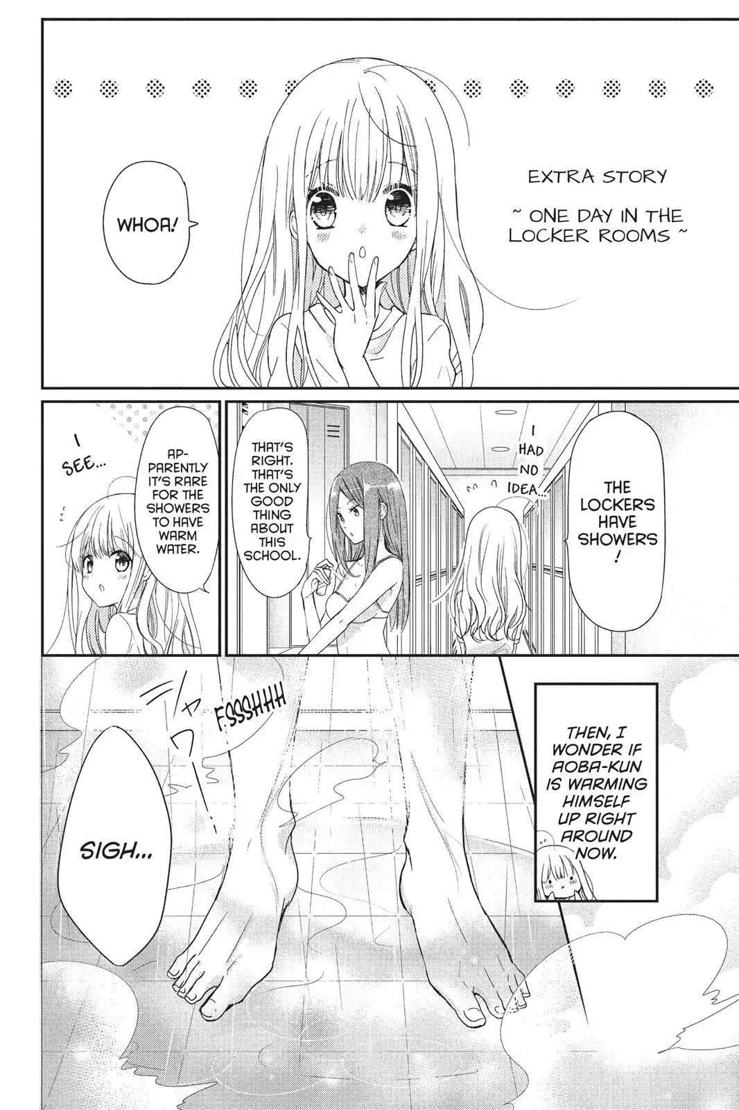 Aoba-kun ni Kikitai Koto Chapter 8.5 page 2 - Vol.2 Extra Story: One Day in the Locker Rooms