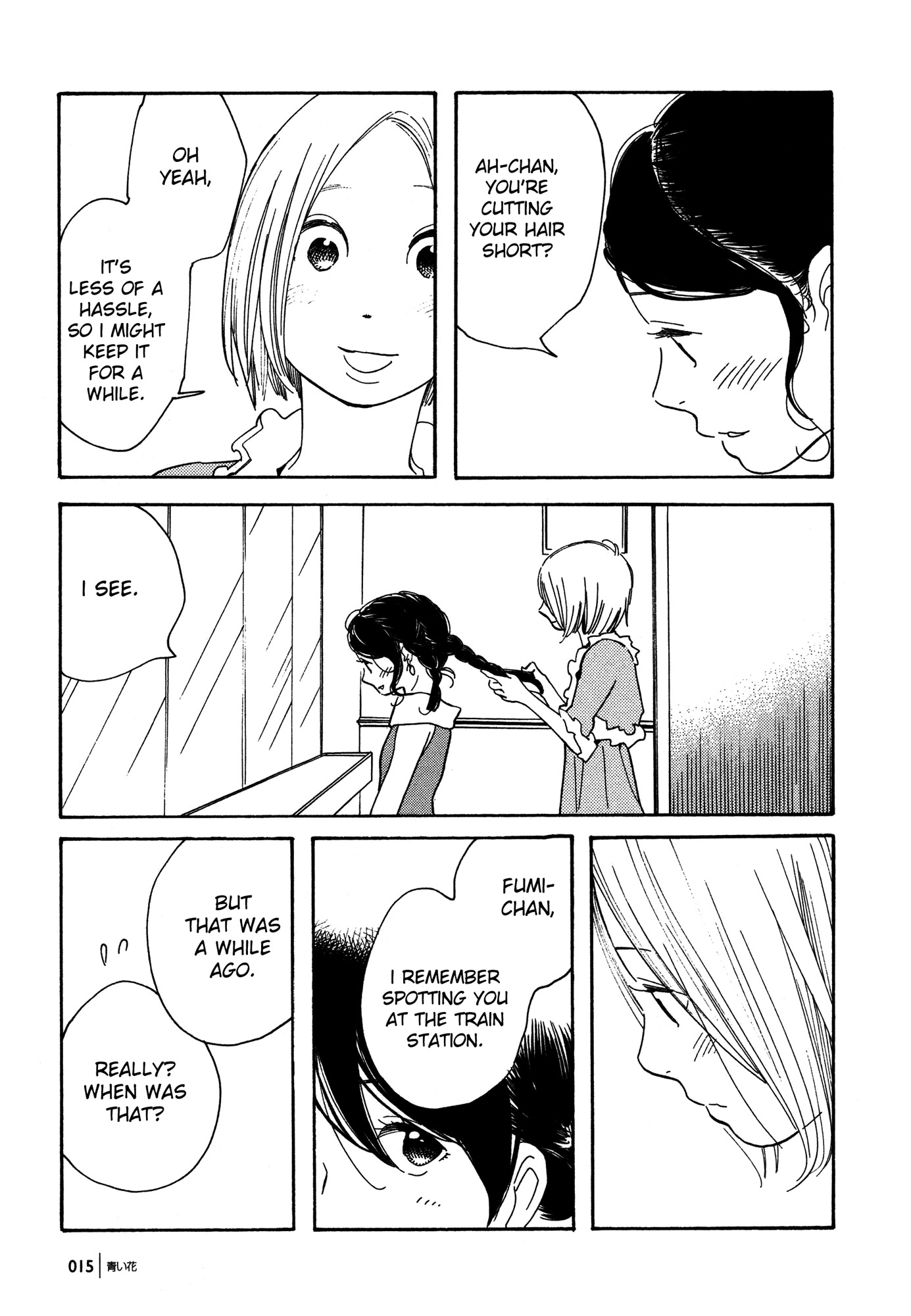 Aoi Hana Chapter 52 page 16 - Chapter 52