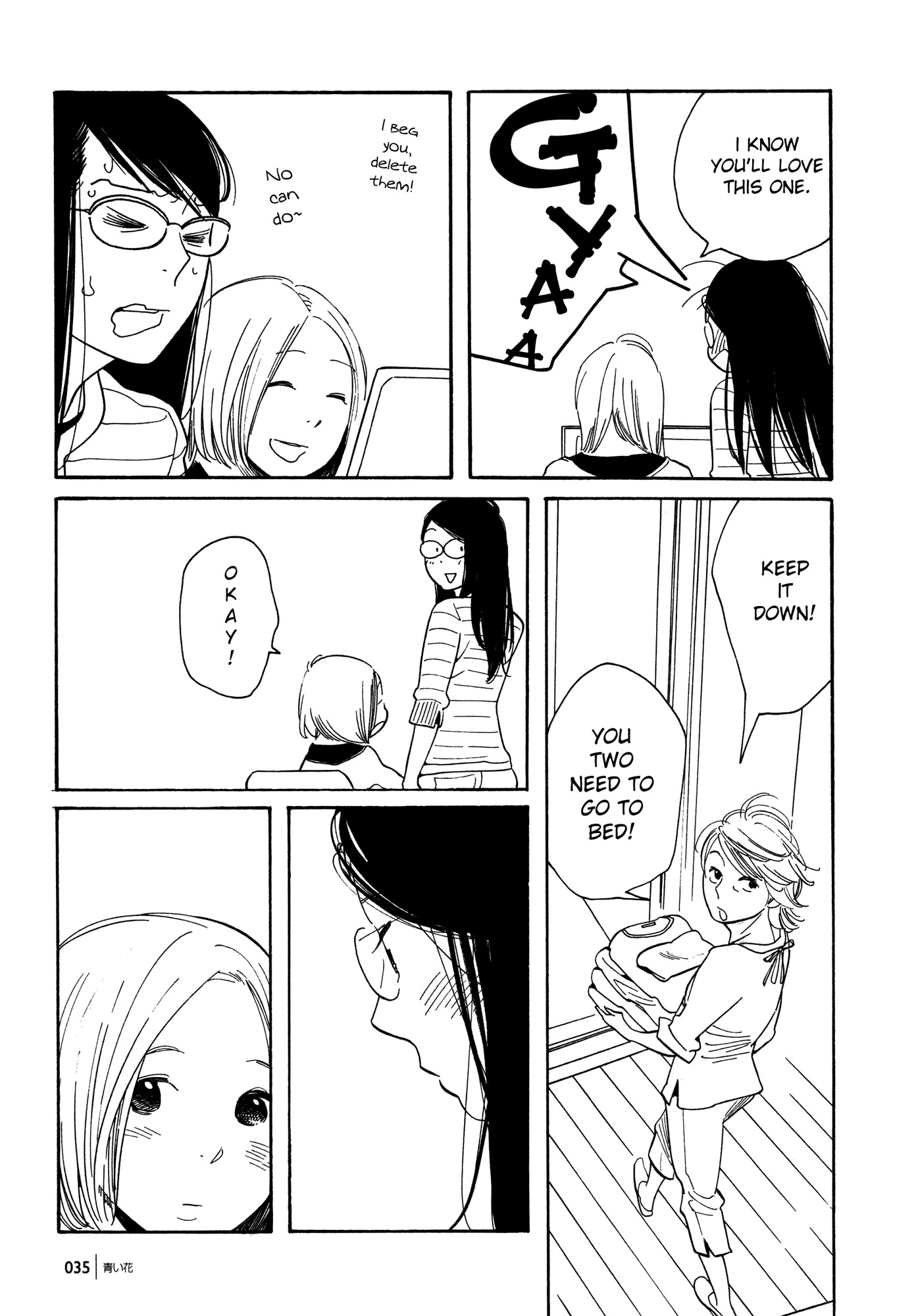 Aoi Hana Chapter 52 page 36 - Chapter 52